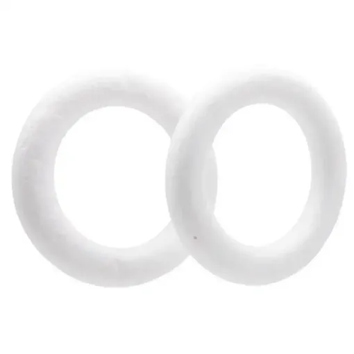 Picture of Styrofoam Circle Wreaths 2 Pack 14cm