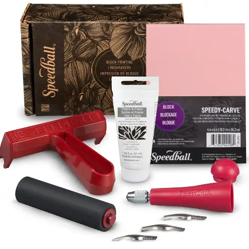 Picture of Speedball Speedy-Carve Block Printing 7 Piece Kit