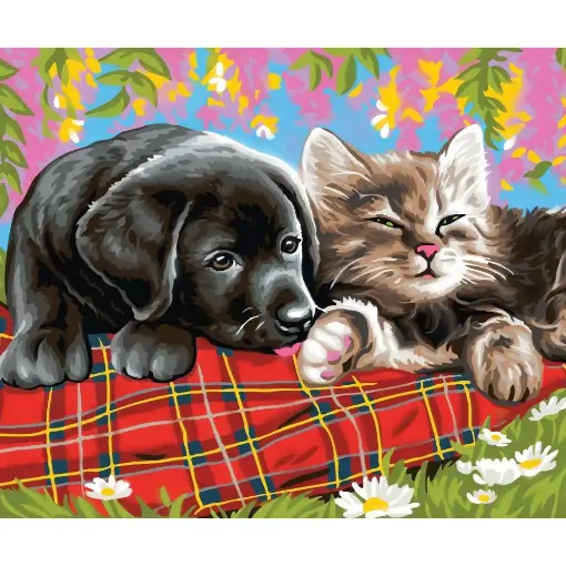 Picture of Painting by Numbers Large  New Friends