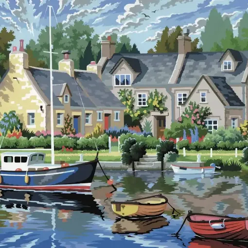 Picture of Painting by Numbers Large  Tranquil Waters