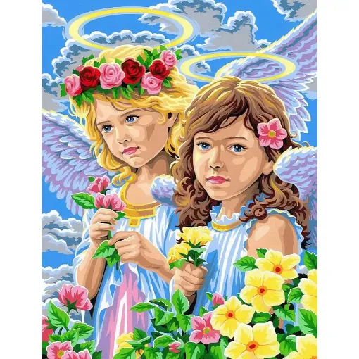 Picture of Medium Painting by Numbers Angels