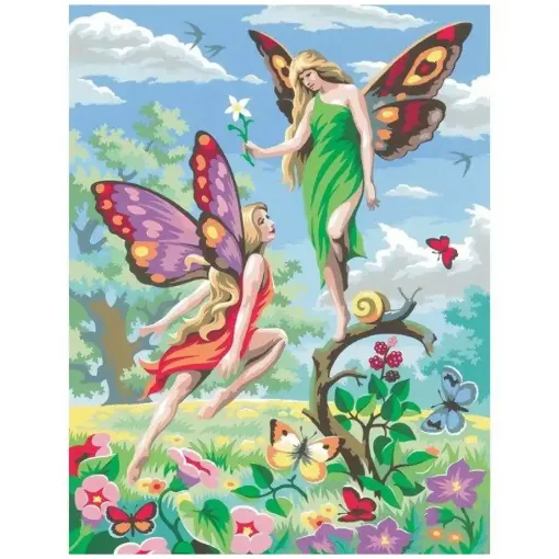 Picture of Medium Painting by Numbers Fairies
