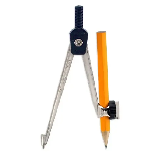Picture of Helix Metal Compass with Pencil 