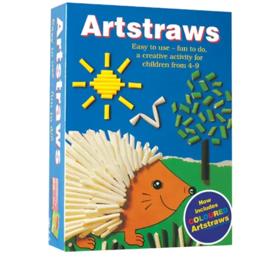 Picture of Art Straws Short Assorted Colours Pack of 225