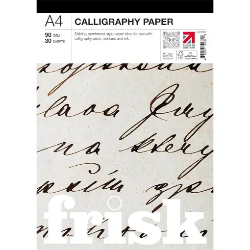 Picture of Frisk Calligraphy Paper Pad A4 90g 30 Sheets