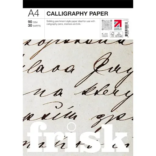 Picture of Frisk Calligraphy Paper Pad A4 90gsm 30 Sheets