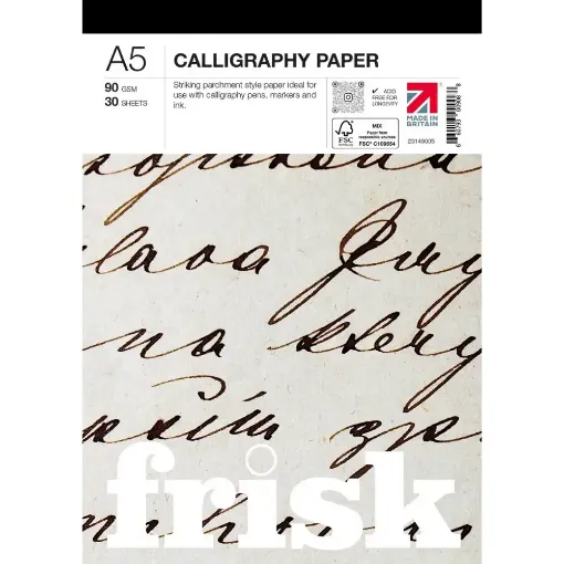 Picture of Frisk Calligraphy Paper Pad A5 90g 30 Sheets