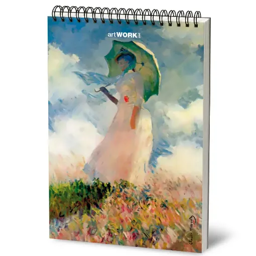 Picture of Artwork Pastel Light Shades Pad Monet 