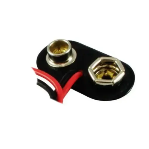 Picture of Kitronik PP3 Heavy Duty Battery Clip Lead 25 Pack