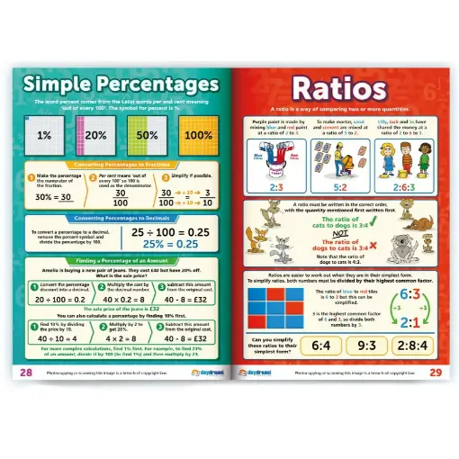 Picture of Pocket Posters Maths Ages 7-11