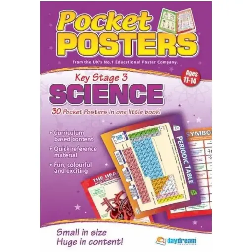 Picture of DD Pocket Poster Science  KS3 *