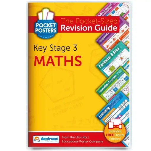 Picture of DD Pocket Poster  Maths KS3