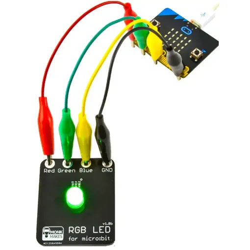 Picture of MonkMakes RGB LED Board for the BBC micro:bit