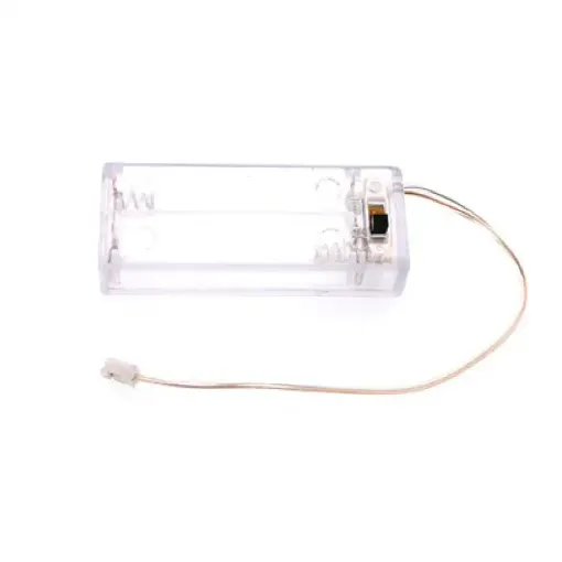 Picture of ElecFreaks Crystal Battery Box for 2xAAA Batteries