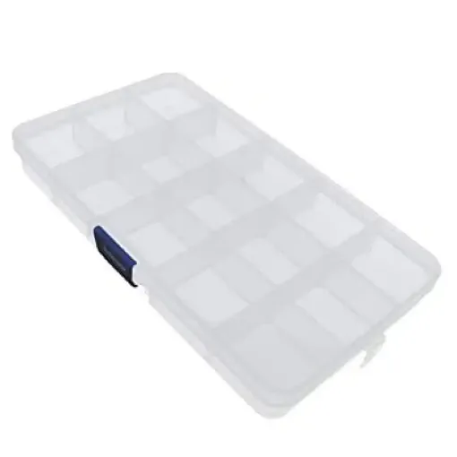 Picture of 15 Grid Plastic Component Box 