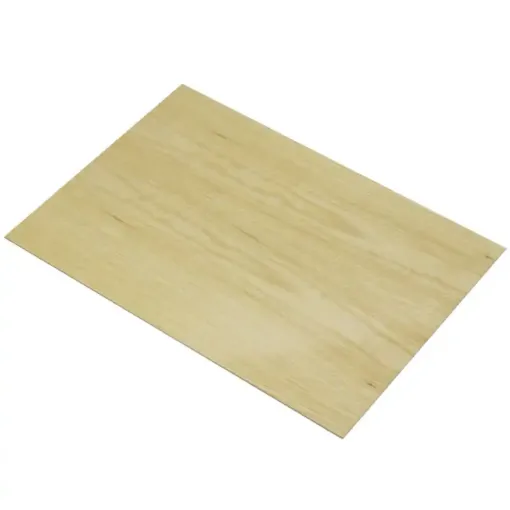 Picture of 4mm Ash Veneered MDF 300mm x 200mm Sheet