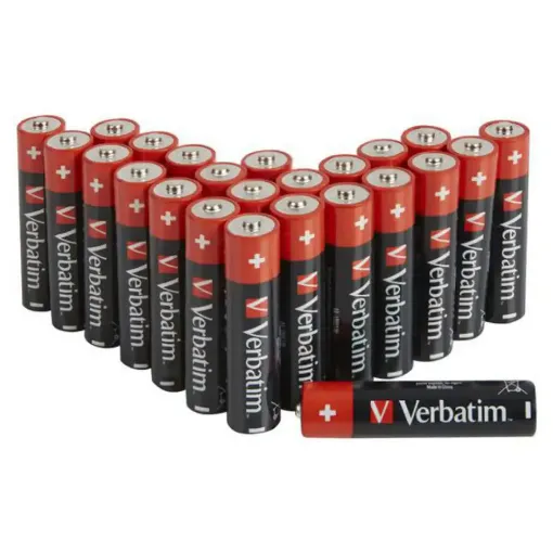 Picture of Verbatim AA Alkaline Batteries 24 Pack