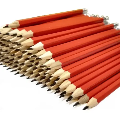 Picture of HB Pencils with Rubber Top Pack of 72
