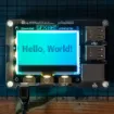 Picture of Pimoroni GFX HAT LCD Display for Raspberry Pi