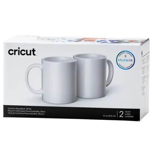 Picture of Cricut Mug White 350ml 2 Pack