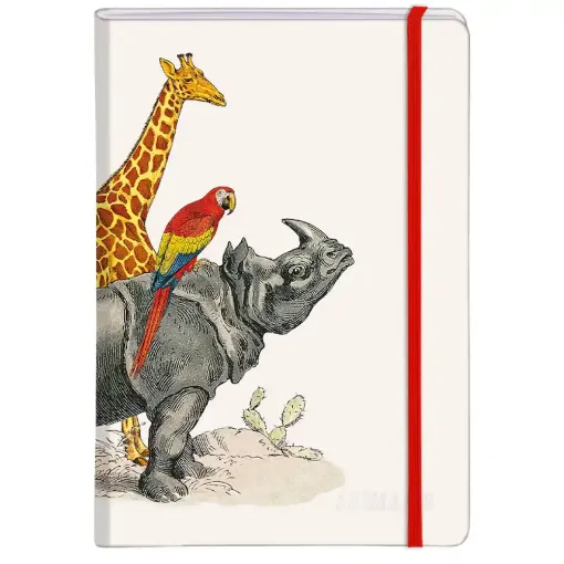 Picture of Clairefontaine Animal Hardcover A5 Notebook 48 Sheets