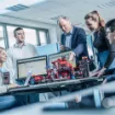 Picture of Fischertechnik Training Factory Industry 4.0 24V with Siemens S7-1500 PLC & TIA Portal V17