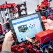 Picture of Fischertechnik Training Factory Industry 4.0 24V with PLC Connection Board