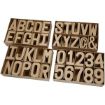 Picture of Create Craft Display Box 40 Assorted Letters & Numbers
