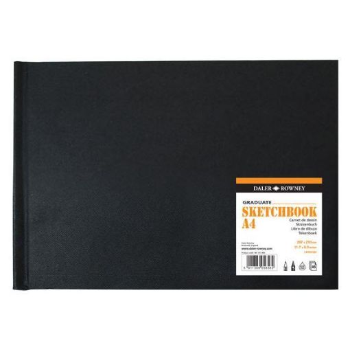 Picture of Graduate Hardback Sketchbook A4 Landscape 130g 46 Sheets