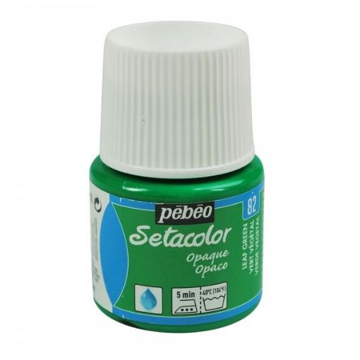 Picture of Pebeo Setacolor Opaque Fabric Paint 45ml Leaf Green DNR