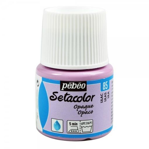 Picture of Pebeo Setacolor Opaque Fabric Paint 45ml Lilac