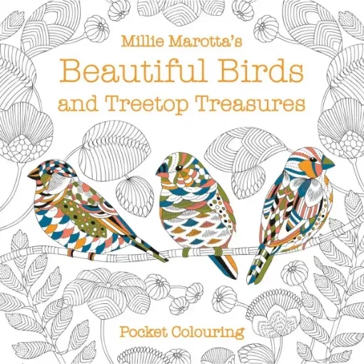 Picture of M. Marotta's  Beautiful Birds and Treetop Treasures Colouring Book