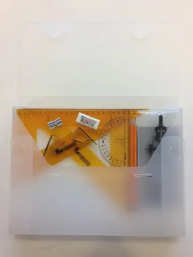 Picture of PolyBox with Clips & SG Strong Set Square