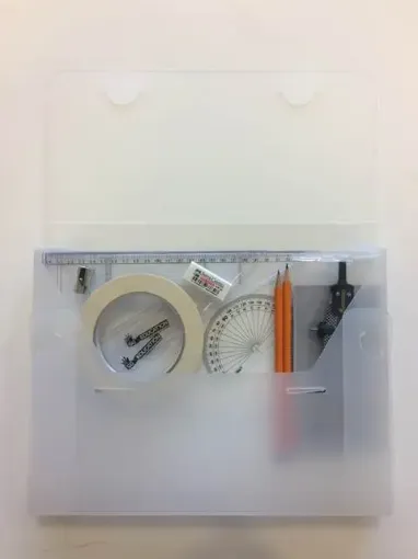 Picture of PolyBox with Tape & SG Set Square