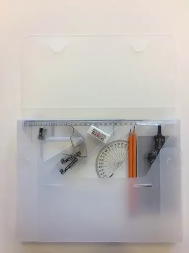 Picture of PolyBox with Clips & SG Set Square