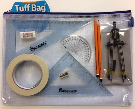 Picture of Pouch Bag with Tape & SG Set Square (0 at Edge)