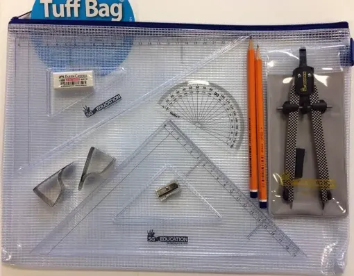 Picture of Pouch Bag with Clips & SG Set Square