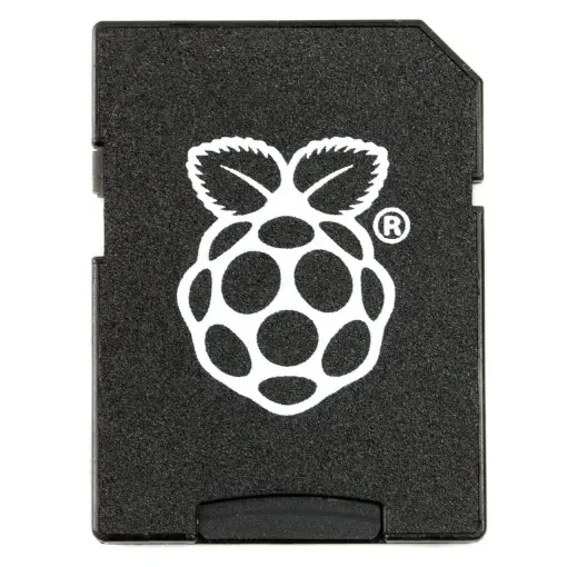 Picture of Raspberry Pi Official MicroSD Card (with Raspberry Pi OS)