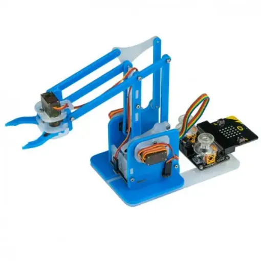 Picture of MeArm Robot micro:bit Kit-Blue with Controller