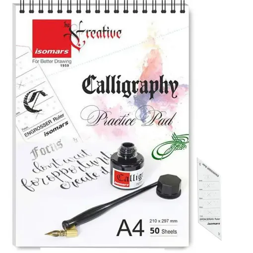Picture of Calligraphy Practice Pad A4 50 Sheet