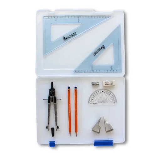 Picture of Tuff Box with Clips & SG Set Square (0 at Edge)