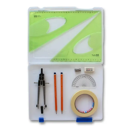 Picture of Tuff Box with Tape & Elastika Set Square