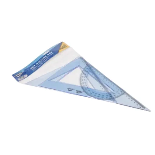 Picture of Supreme Set Square & Protractor Geometry Set
