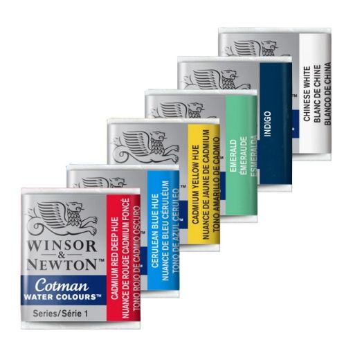 Picture of W&N Cotman Half Pan Range