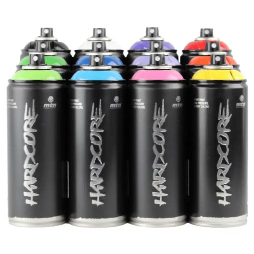 Picture of Montana Hardcore Spray Paint 400ml Metallic Colour Range