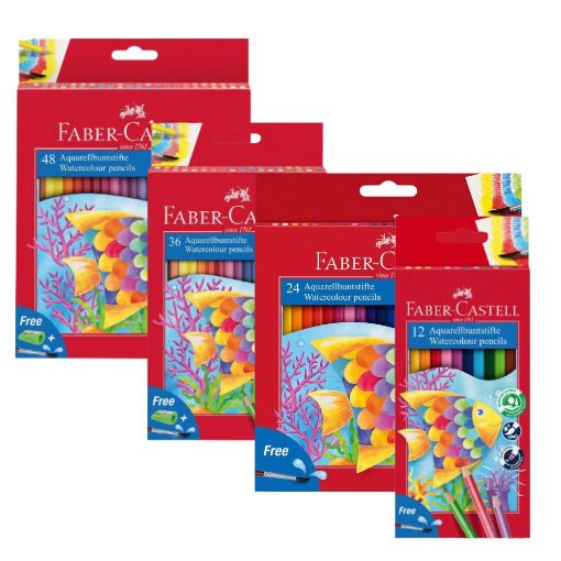 Picture of Faber Castell Redline Watercolour Pencils Packs Range