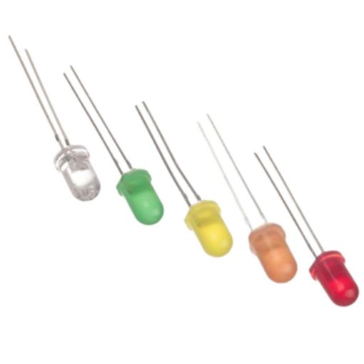 Picture of Kitronik Standard Diffused LED 5mm Range