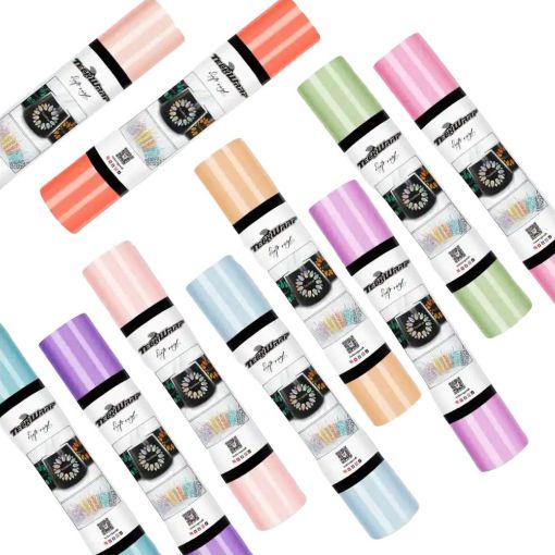 Picture of TeckWrap Craft Gloss Vinyl Range 12"X5FT ROLL