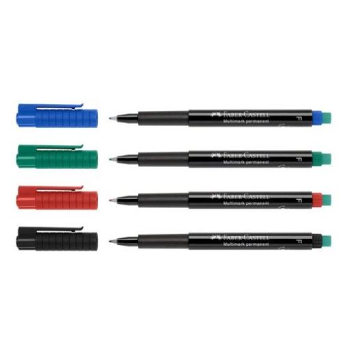 Picture of Faber Castell Multimark Overhead Marker Permanent Fine Range