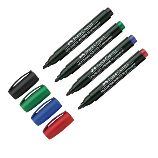 Picture of Faber Castell 52 Permanent Marker Range